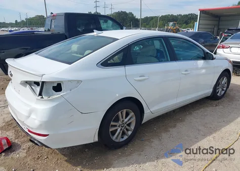 2017 Hyundai Sonata Se из США, поврежденный, VIN 5NPE24AF2HH474394